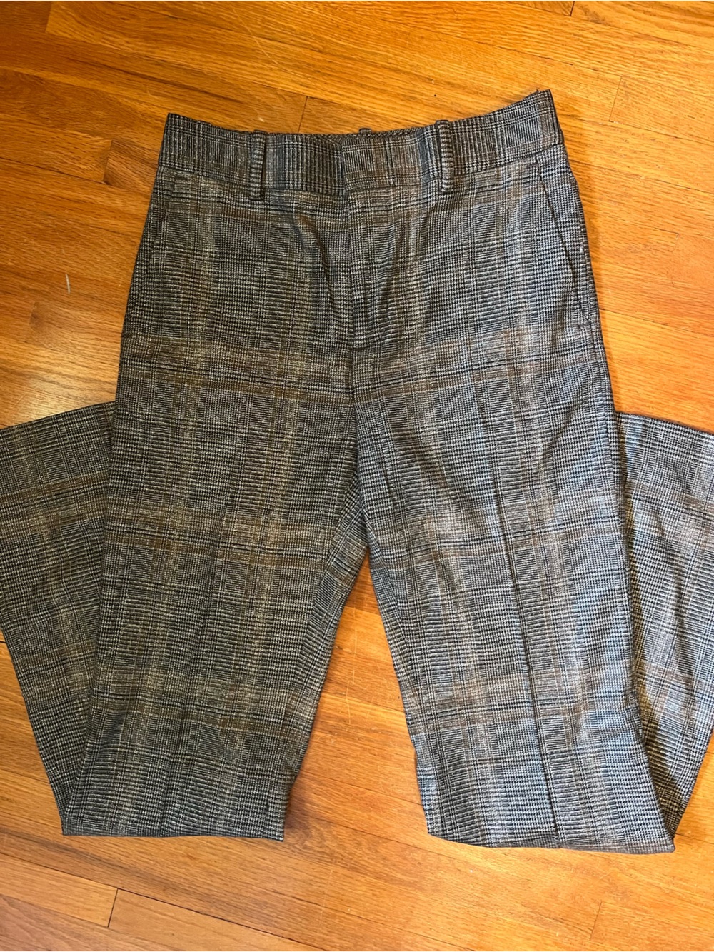 Madewell wool blend bootcut trouser